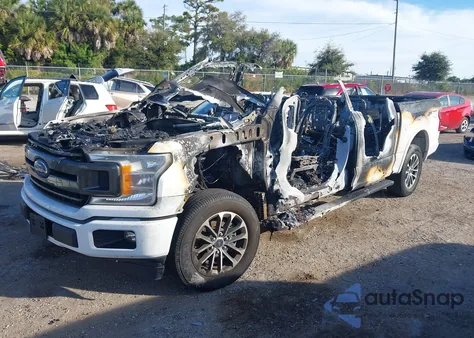 2018 Ford F-150 Xlt z USA, uszkodzony, nr VIN 1FTEW1CG3JKF54089